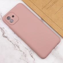 Чехол TPU GETMAN Liquid Silk Full Camera для Samsung Galaxy A05 – Розовый