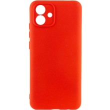 Чехол TPU GETMAN Liquid Silk Full Camera для Samsung Galaxy A05 (Красный)