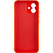 Чехол TPU GETMAN Liquid Silk Full Camera для Samsung Galaxy A05 – Красный