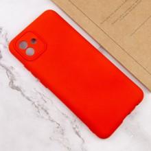 Чехол TPU GETMAN Liquid Silk Full Camera для Samsung Galaxy A05 – Красный