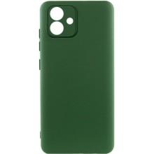 Чехол TPU GETMAN Liquid Silk Full Camera для Samsung Galaxy A05 – Зеленый