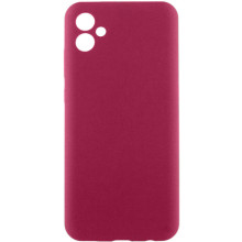 Чехол Silicone Cover Lakshmi Full Camera (AA) для Samsung Galaxy A05 (Бордовый)