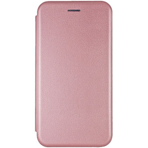 Кожаный чехол-книжка Classy для Samsung Galaxy A05 (Rose Gold)