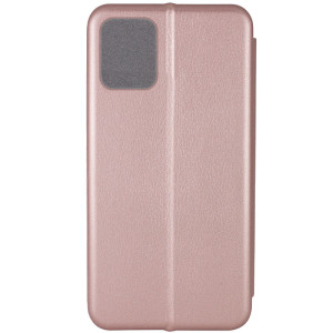 Кожаный чехол-книжка Classy для Samsung Galaxy A05 – Rose Gold