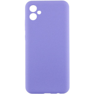 Чохол Silicone Cover Lakshmi Full Camera (AAA) для Samsung Galaxy A05 – Бузковий