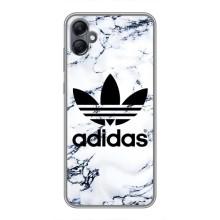 Чехлы Адидас для Samsung Galaxy A05 (AlphaPrint) (Адидас на мраморе)