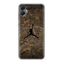 Чехлы для Samsung Galaxy A05 - с картинкой JORDAN (AlphaPrint) (Logo Jordan)