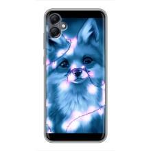 Чехлы с картинкой Лисички для Samsung Galaxy A05 (VPrint) (Яркая лисичка)