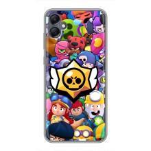 Чехол для Samsung Galaxy A05 Бравл Старс (VPrint) (Лого Brawl Stars)