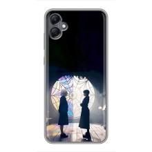 Чехлы Венсдей на Samsung Galaxy A05 Уэнсдей (AlphaPrint) (Уэнздей и Инид)