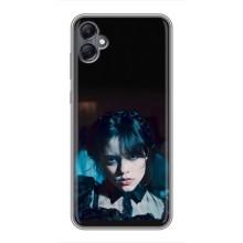 Чехлы Венсдей на Samsung Galaxy A05 Уэнсдей (AlphaPrint) (взгляд Уэнздей)