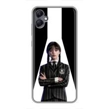 Чехлы Венсдей на Samsung Galaxy A05 Уэнсдей (AlphaPrint) (W-Wednesday)