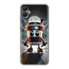 Чехол с мемом Тралалело тралала на Samsung Galaxy A05 (Капучино асасино)