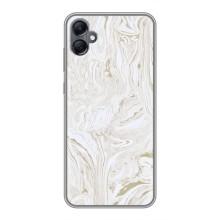 Мраморный чехол на Samsung Galaxy A05 (VPrint) (Белый мрамор)