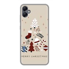 Рождественские Чехлы для Samsung Galaxy A05 (VPrint) (Merry Christmas)