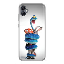 Силіконовий чохол з принтом Зоотрополіс для Samsung Galaxy A05 – Змія Зоо