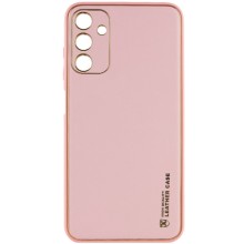 Кожаный чехол Xshield для Samsung Galaxy A05s – Розовый
