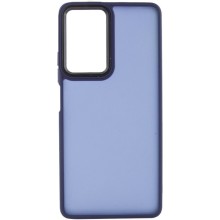 Чехол TPU+PC Lyon Frosted для Samsung Galaxy A05s – Navy Blue