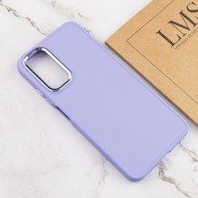 TPU чохол Bonbon Metal Style для Samsung Galaxy A05s – Бузковий