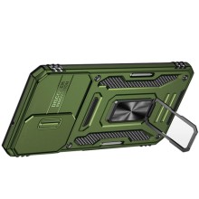 Ударопрочный чехол Camshield Army Ring для Samsung Galaxy A05s – Оливковый