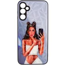 TPU+PC чехол Prisma Ladies для Samsung Galaxy A05s – Black in White