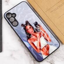 TPU+PC чехол Prisma Ladies для Samsung Galaxy A05s – Black in White