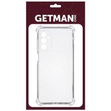 TPU чохол GETMAN Ease logo посилені кути Full Camera для Samsung Galaxy A05s – Прозорий