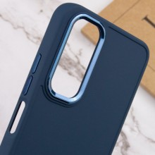 TPU чехол Bonbon Metal Style для Samsung Galaxy A05s – Синий