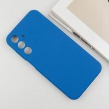 Чохол TPU GETMAN Liquid Silk Full Camera для Samsung Galaxy A05s – Синій