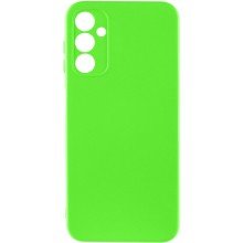 Чехол TPU GETMAN Liquid Silk Full Camera для Samsung Galaxy A05s (Салатовый)