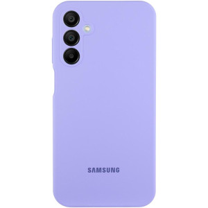 Чехол Silicone Cover Lakshmi Full Camera (AAA) with Logo для Samsung Galaxy A05s – Сиреневый