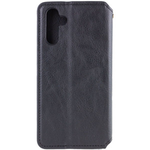 Шкіряний чохол-книжка GETMAN Cubic (PU) для Samsung Galaxy A05s – Чорний