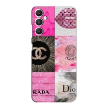 Чехол (Dior, Prada, YSL, Chanel) для Samsung Galaxy A05s (Модница)