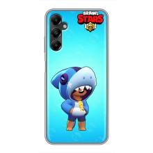 Чехол для Samsung Galaxy A05s Бравл Старс (VPrint) – Леон акула