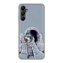 Чехол NASA для Samsung Galaxy A05s (AlphaPrint) – Космонавт фото
