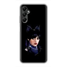 Чехлы Венсдей на Samsung Galaxy A05s Уэнсдей (AlphaPrint) (серьезная Уэнздей)