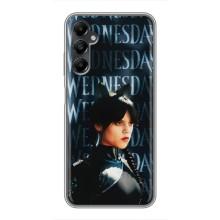 Чехлы Венсдей на Samsung Galaxy A05s Уэнсдей (AlphaPrint) (Уэнздей кошка)