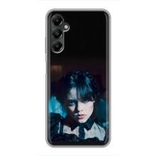 Чехлы Венсдей на Samsung Galaxy A05s Уэнсдей (AlphaPrint) (взгляд Уэнздей)