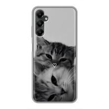 Чохол з малюнком кіт на Samsung Galaxy A05s – Пара котів