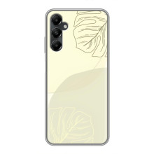 Чохол квітковий дизайн для Samsung Galaxy A05s – Зелений фон