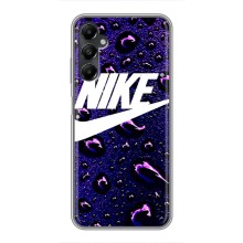 Чехол с логотипом Найк на Samsung Galaxy A05s – Найк на фиолетовом