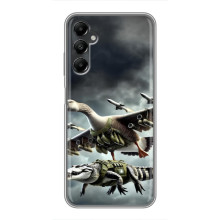 Чехол с мемами тралалело тралала для Samsung Galaxy A05s – Гусини и крокодило