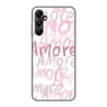Чохол з розовим принтом для Samsung Galaxy A05s – Любов