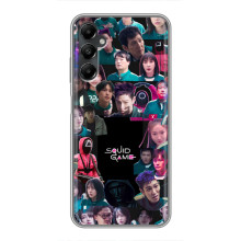 Чехол Гра в кальмара для Samsung Galaxy A05s – Коллаж игры кальмара