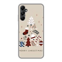 Різдвяні Чохли для Samsung Galaxy A05s (VPrint) (Merry Christmas)