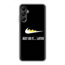 Силиконовый Чехол на Samsung Galaxy A05s с картинкой Nike – Later