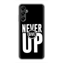 Силиконовый Чехол на Samsung Galaxy A05s с картинкой Nike (Never Give UP)