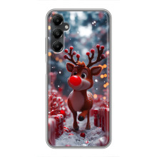 Яркий чехол для Samsung Galaxy A05s с Зимними Оленятами – Олень среди подарков
