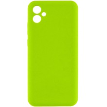 Чехол Silicone Cover Lakshmi Full Camera (AA) для Samsung Galaxy A06 (Салатовый)