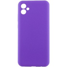 Чохол Silicone Cover Lakshmi Full Camera (AAA) для Samsung Galaxy A06 – Фіолетовий